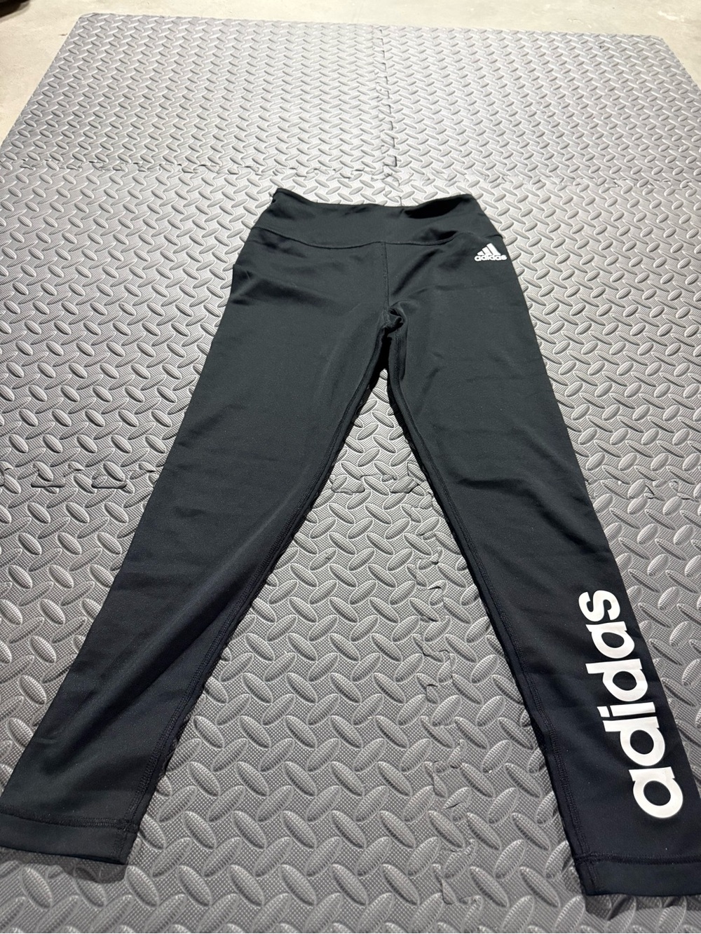 adidas women’s Leggings with White Side Logo